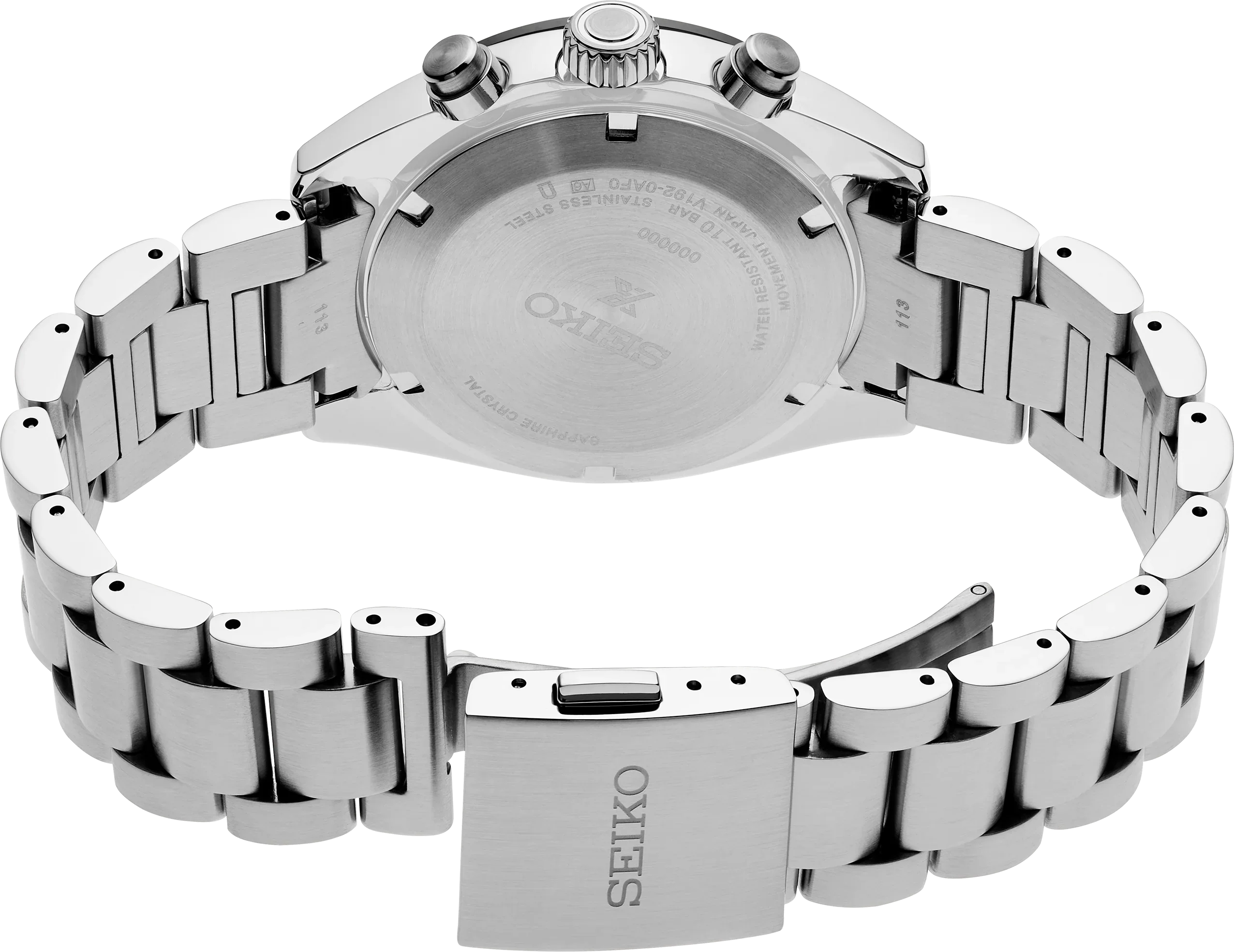 Seiko SSC813P1 – Cronografo Solare – Quadrante Bianco “Panda” – Cassa rotonda 39 mm – Codice SSC813P1