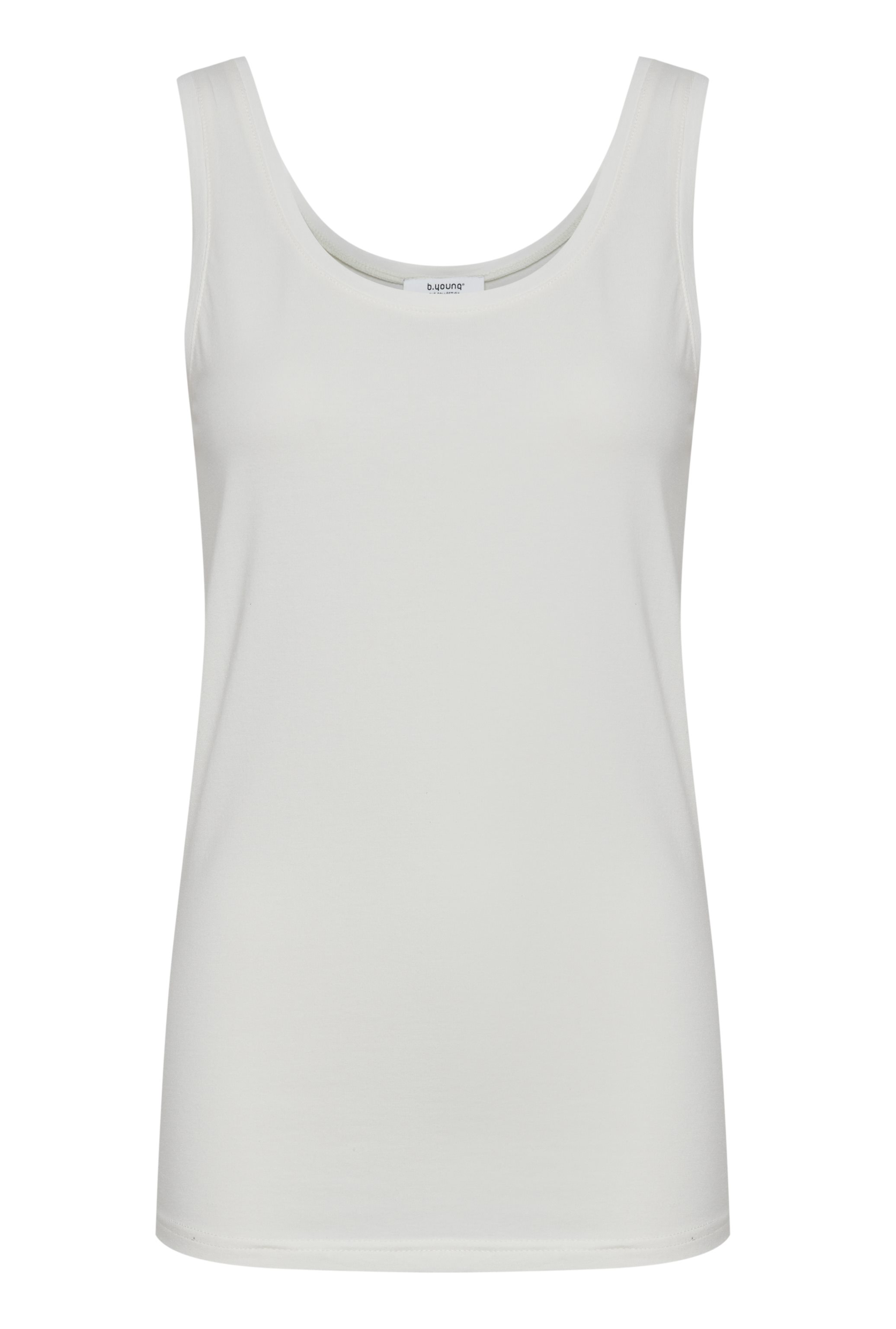 b.young Canotta da donna Top in maglia Iane sin 802894 80115 off white