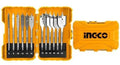 Set 12 punte trapano per legno ingco