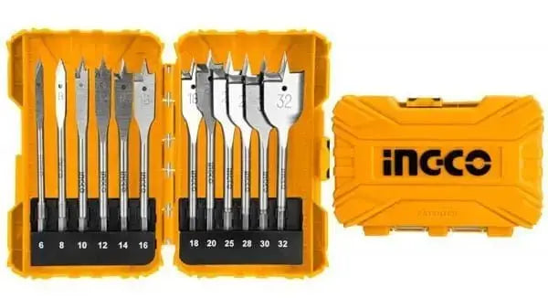 Set 12 punte trapano per legno ingco