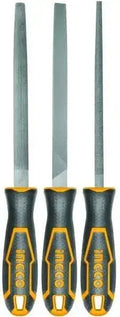 Set 3 lime per acciaio ingco