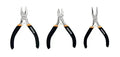 Set 3 mini pinze 115mm