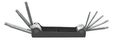 Set 8 chiavi torx c.v.