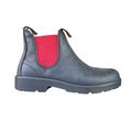 Shooters Stivaletto Chelsea Uomo Elastico S1207-06 Nero Pelle Crazy Horse