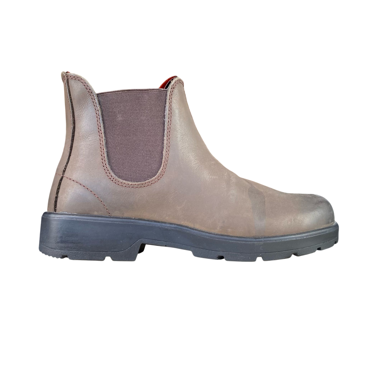 Shooters Stivaletto Anfibio Uomo Elastico S1207-06 Caffè Espresso Pelle Crazy Horse