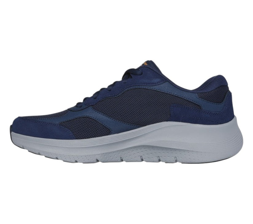 Skechers scarpa uomo Arch Fit 2.0 The Keep 232702/NVOR blu-arancio