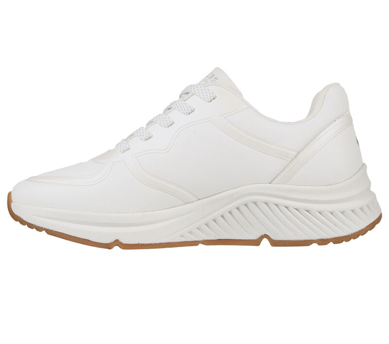 Skechers Sneakers Donna Arch Fit S-Miles Mile Makers Bianche - 155570 WHT