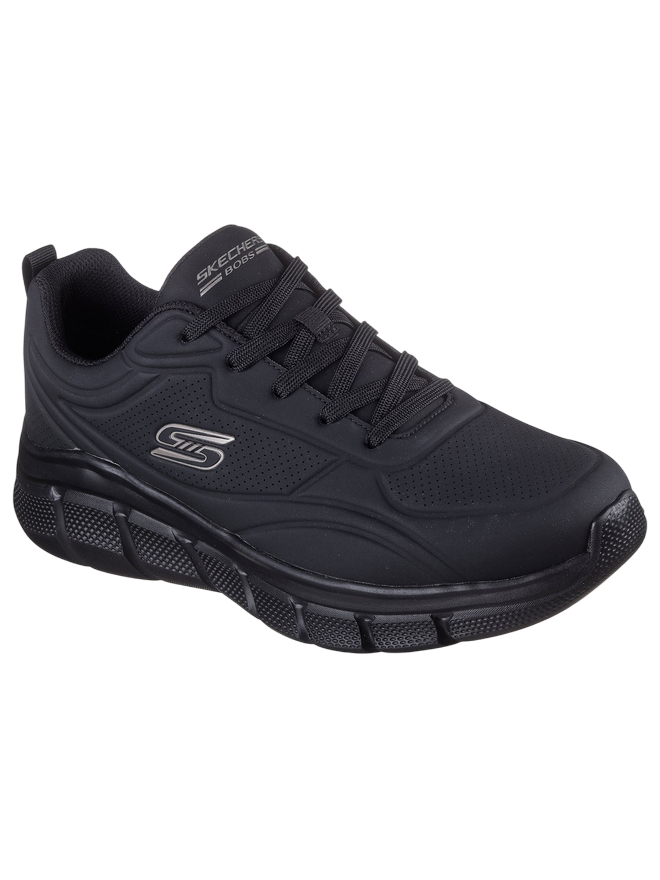 Skechers Scarpa Uomo Bobs Flex Arctic Edge 118110 BBK Nero
