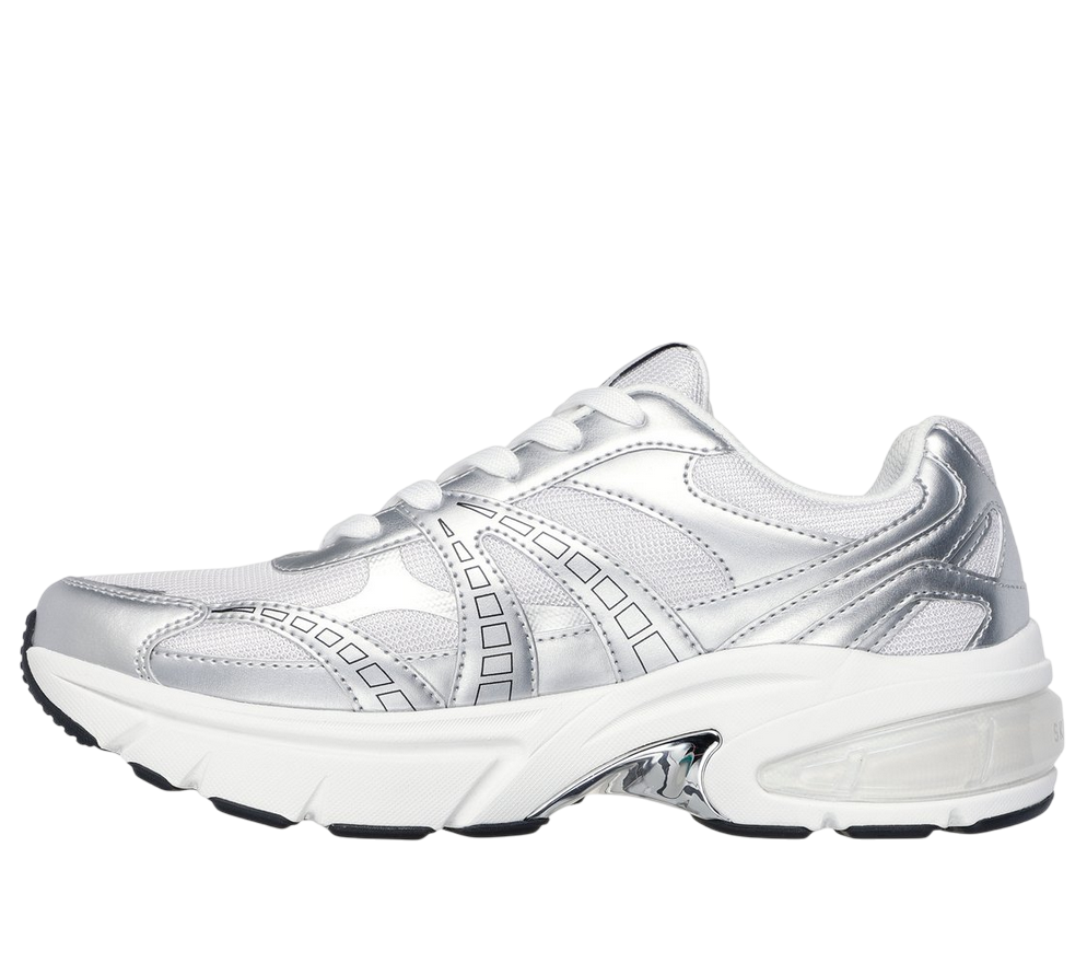 Skechers Sneakers Uomo Shadow Stellar 90 183216/SIL Argento