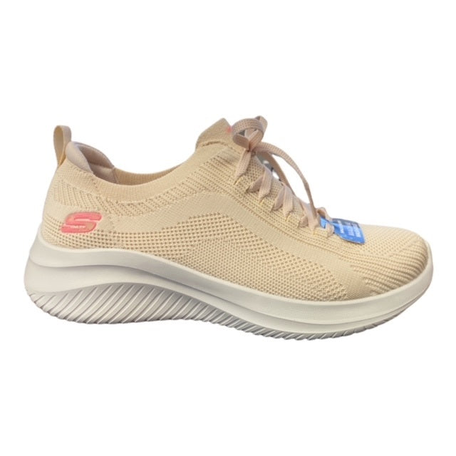 Skechers Ultra Flex 3.0 Big Plan 149854 - Sneakers Donna Natural Beige