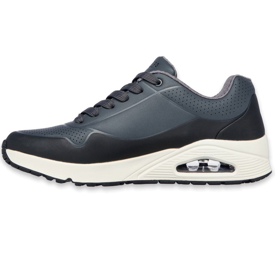 Skechers Uno Timeline 232247/GYBK Grigio Nero Uomo