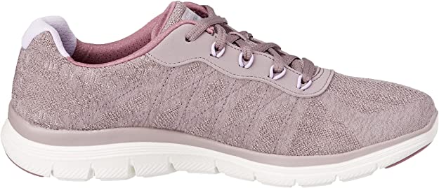 Skechers Flex Appeal 4.0 Fresh Move 149570-MVE Mauve Scarpa Fitness Walking Donna Memory Foam