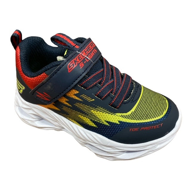 Skechers Sneaker Bambino S Light Vortex Flash Zorent 400600N-NVMT Blu