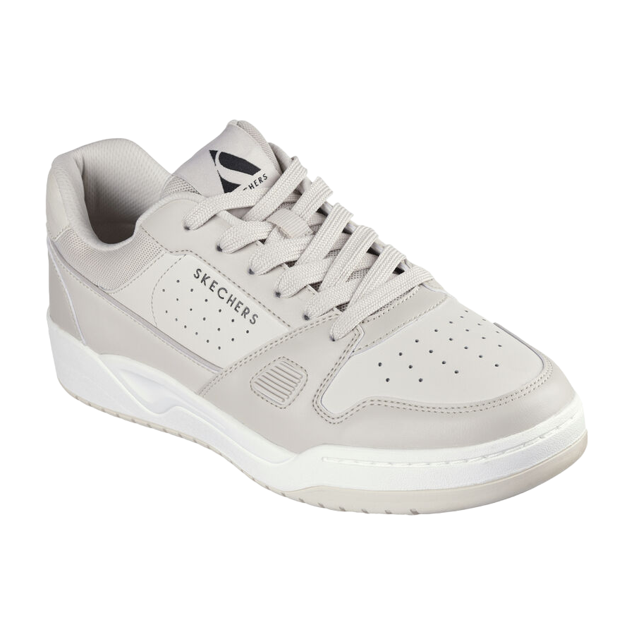 Skechers Koopa Court Tiebreak Low Lifestyle Sneakers Uomo Bianco Spento - 183250/OFWT