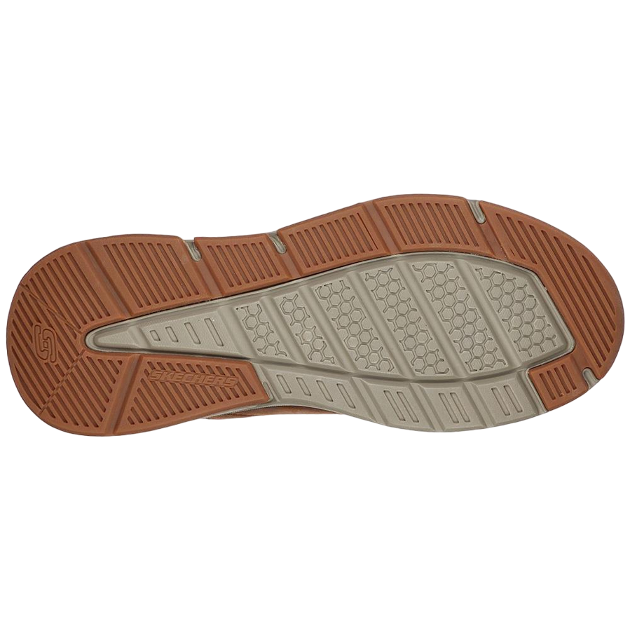 Skechers Sneakers Uomo Benago Hombre 210021-CDB Marrone Impermeabile Memory Foam