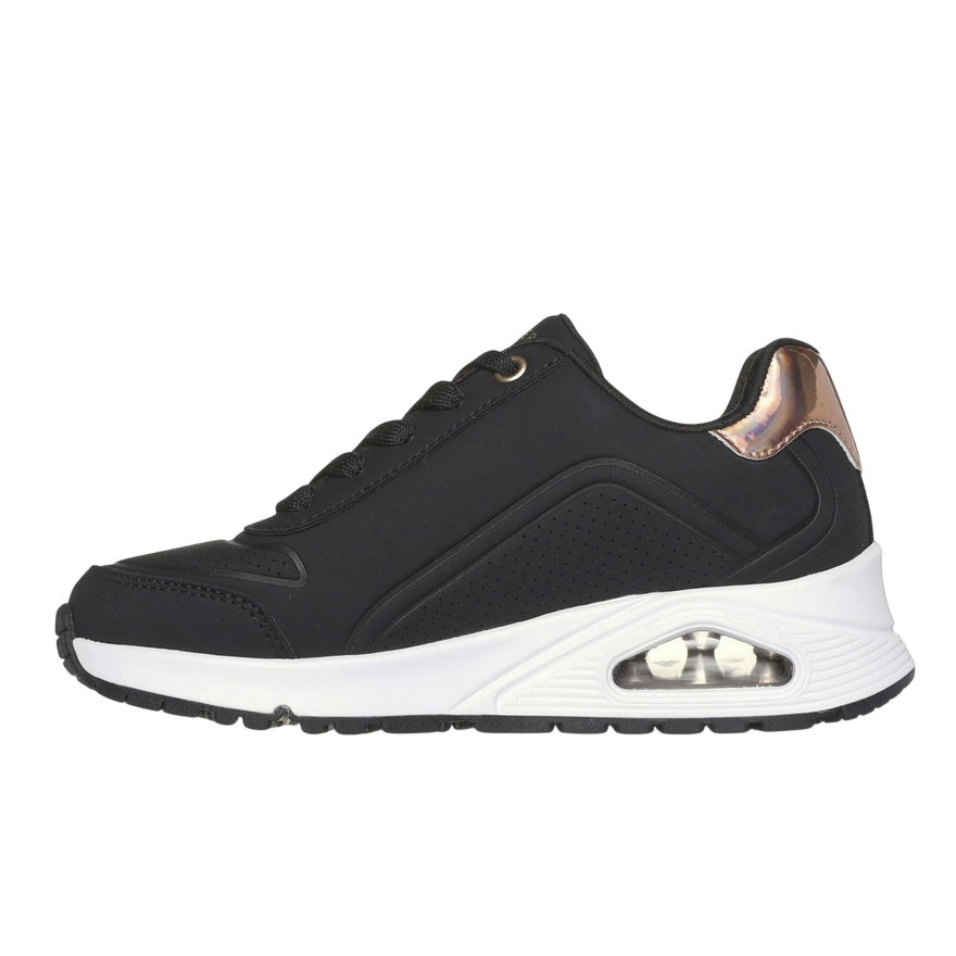 Sneakers junior Skechers UNO Gen1 Zip and Stride (310554L/BKRG) Nero
