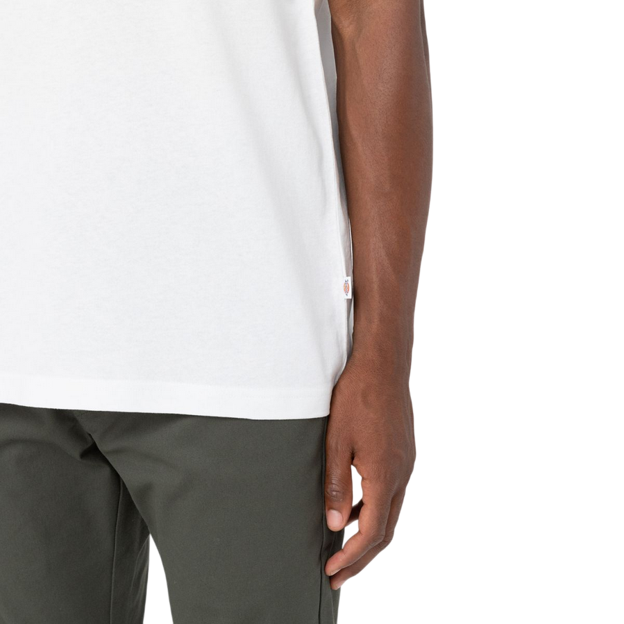 Dickies maglietta manica corta con taschino da uomo Luray DK0A4YFCWHX1 bianco