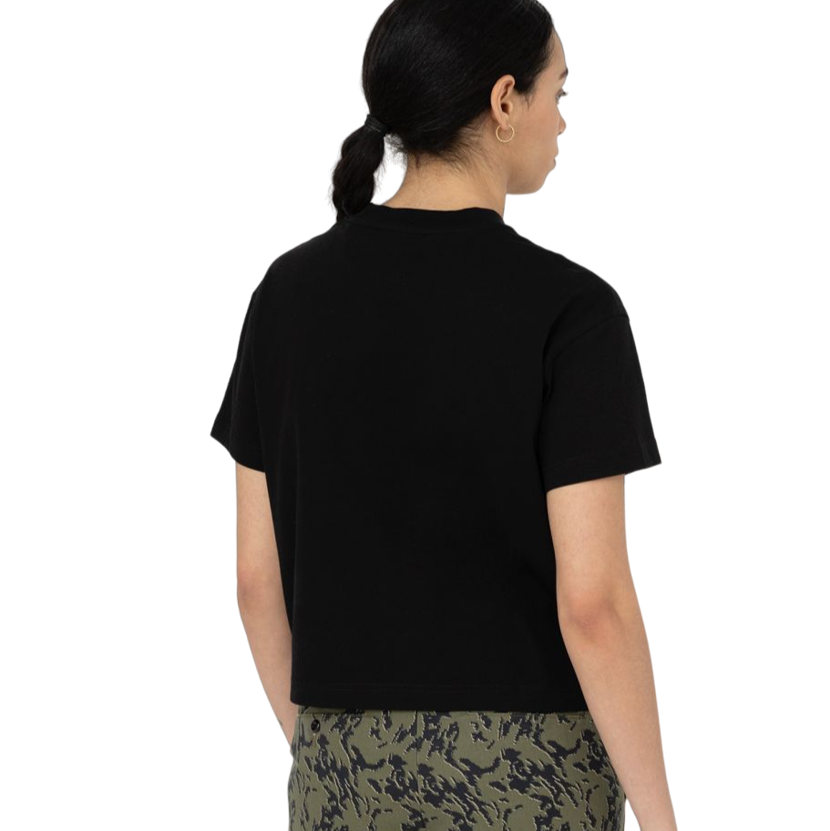 Dickies maglietta manica corta da donna Oakport DK0A4Y8LBLK nero