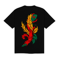 Dolly Noire T-shirt Uomo Asso di Bastoni Nero TS919-TT-01