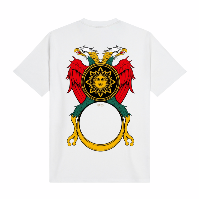 Dolly Noire T-shirt Uomo Asso di Denari Bianco TS916-TT-02