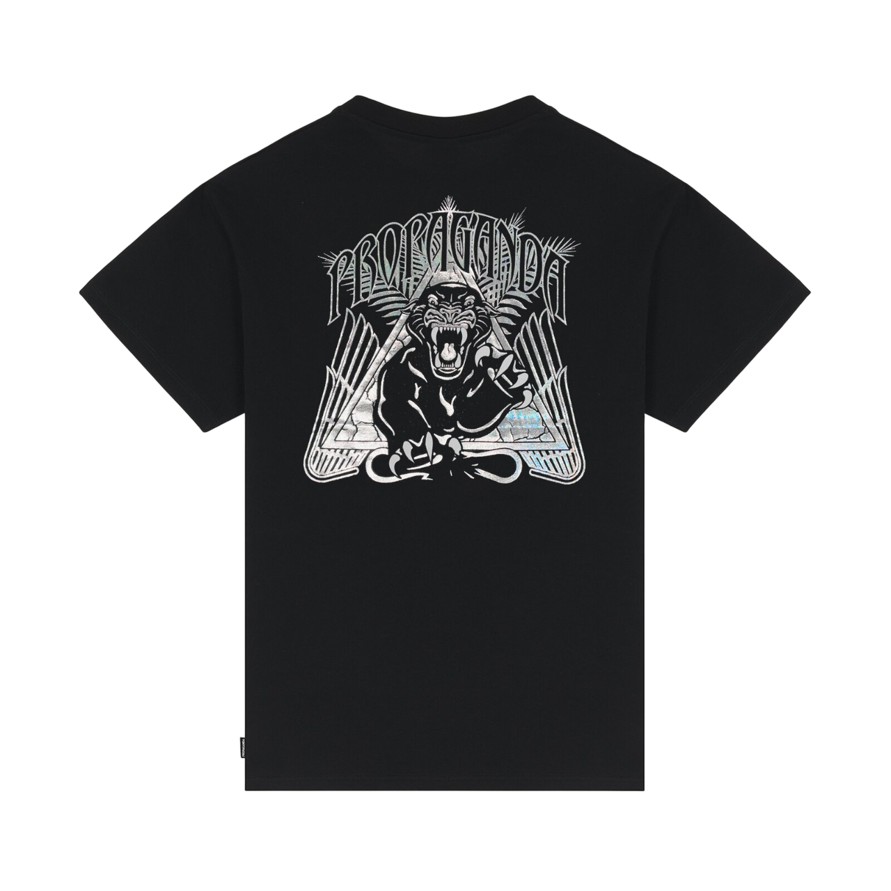 Propaganda maglietta manica corta da uomo Triangle Panther 25SSPRTS880 nero