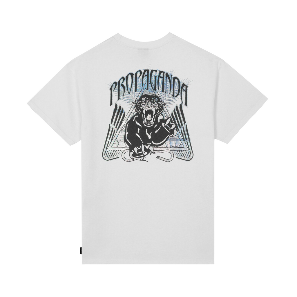 Propaganda maglietta manica corta da uomo Triangle Panther 25SSPRTS881 bianco