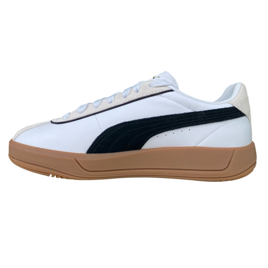 Puma scarpa sneakers da donna Club Klassika 400364-01 bianco-nero
