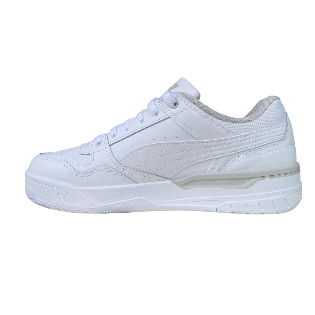 Puma scarpa sneakers da uomo Rebound Retro 400197-01 bianco-grigio chiaro
