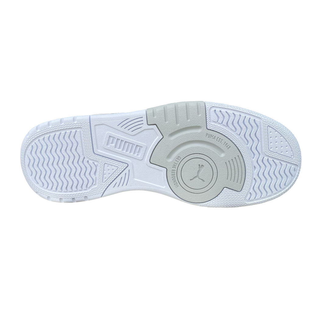 Puma scarpa sneakers da uomo Rebound Retro 400197-01 bianco-grigio chiaro