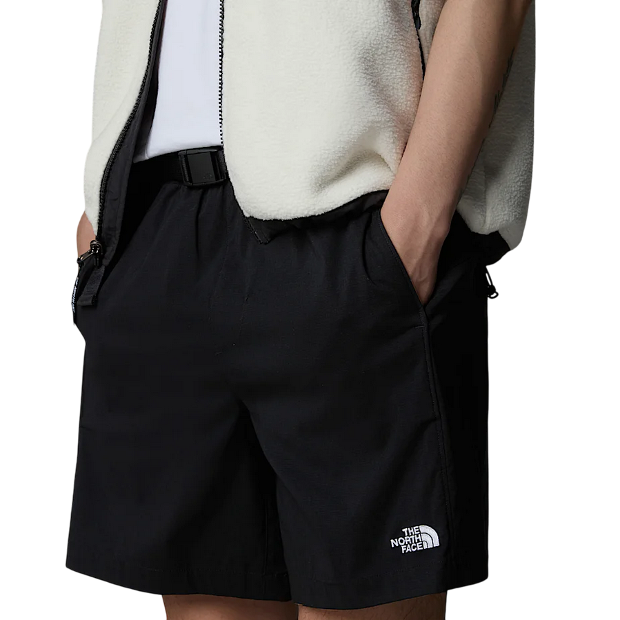 The North Face pantaloncino sportivo idrorepellente con cintura da uomo Class V Pathfinder NF0A8BHVJK3 nero