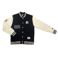 Starter giacca in felpa da uomo Varsity 74029 nero