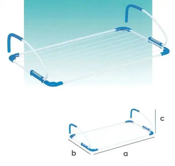 Stendi balcone brezza cm.185x56x30