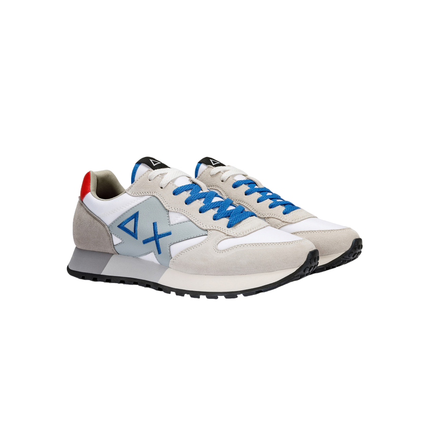 Sun68 Jaki Solid Z34111 01 | Sneakers Uomo Bianche Design Italiano