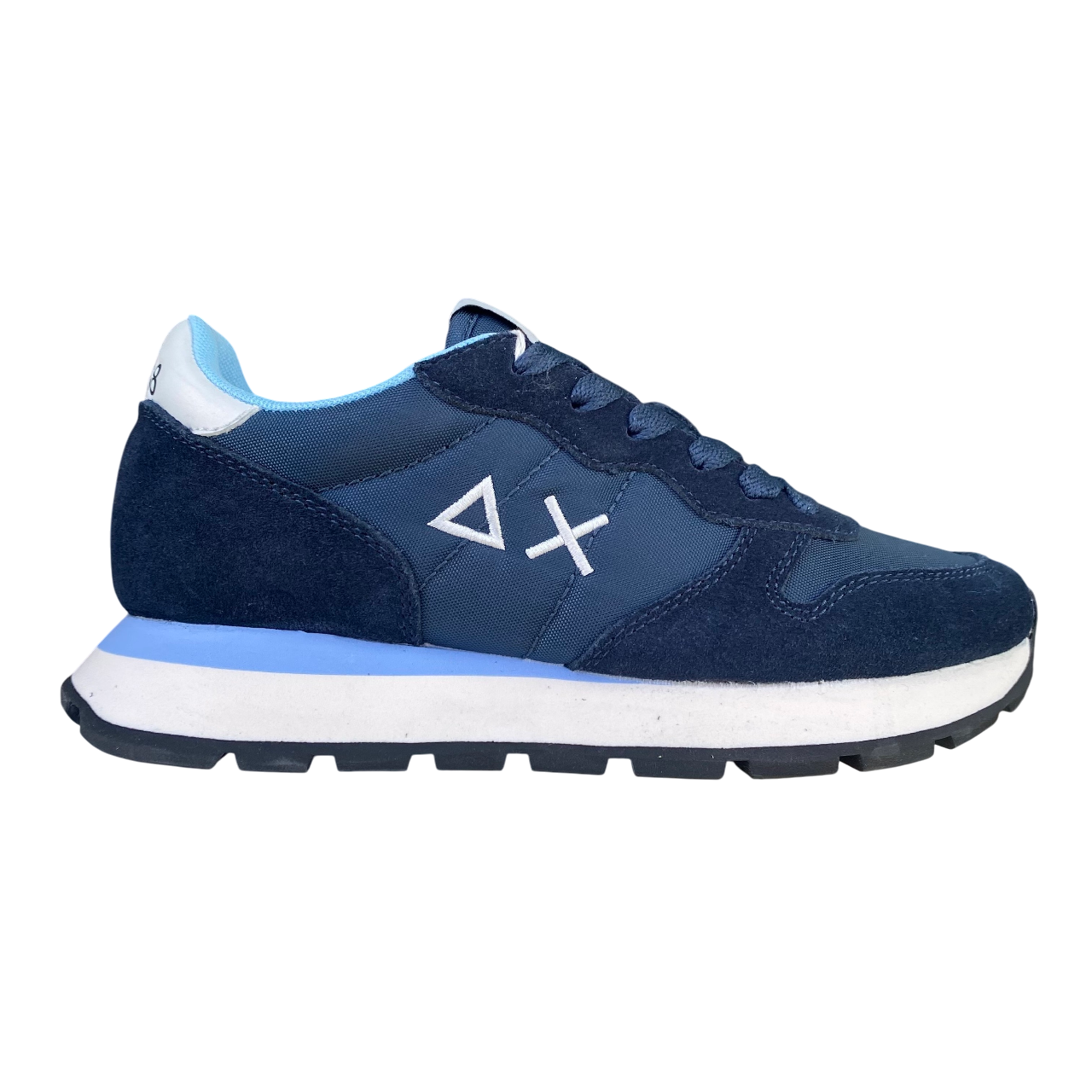Sun68 scarpa sneakers da donna Ally Solid Nylon z35201 07 blu