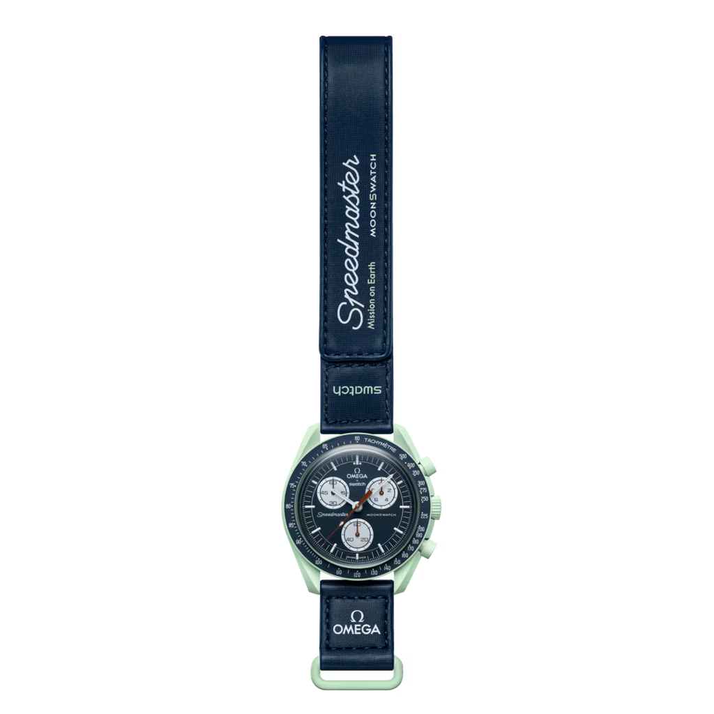 Swatch x Omega MoonSwatch Mission on Earth – Movimento Quarzo, Blu, 42mm – Cod. SO33G100