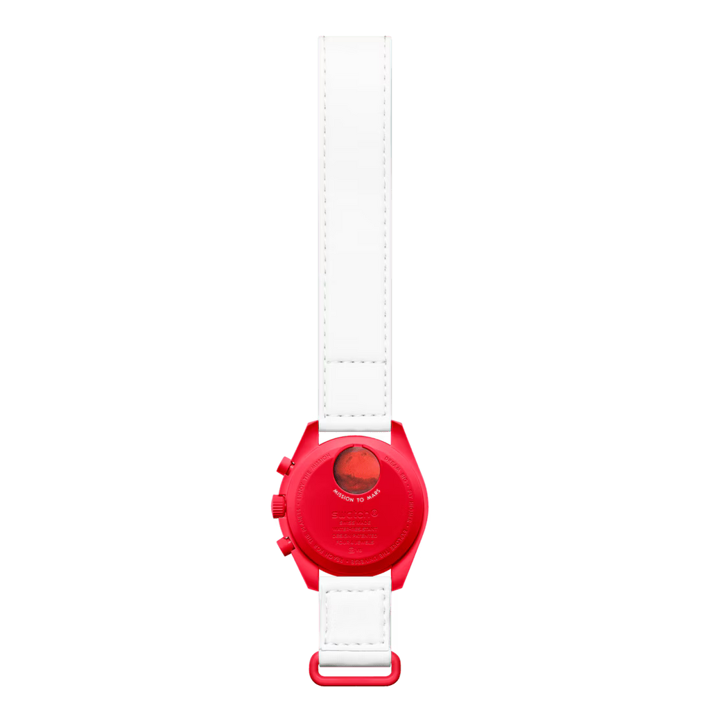 Swatch x Omega MoonSwatch Mission to Mars SO33R100 – Cronografo quarzo Bioceramic 42mm rosso/bianco