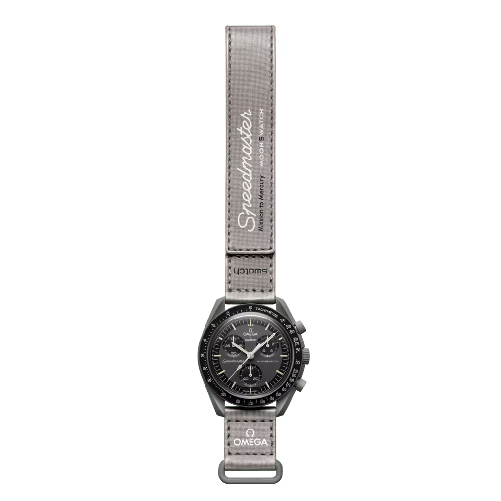 Swatch x Omega MoonSwatch Mission to Mercury – Movimento Quarzo, Grigio Scuro, 42mm – Cod. SO33A100