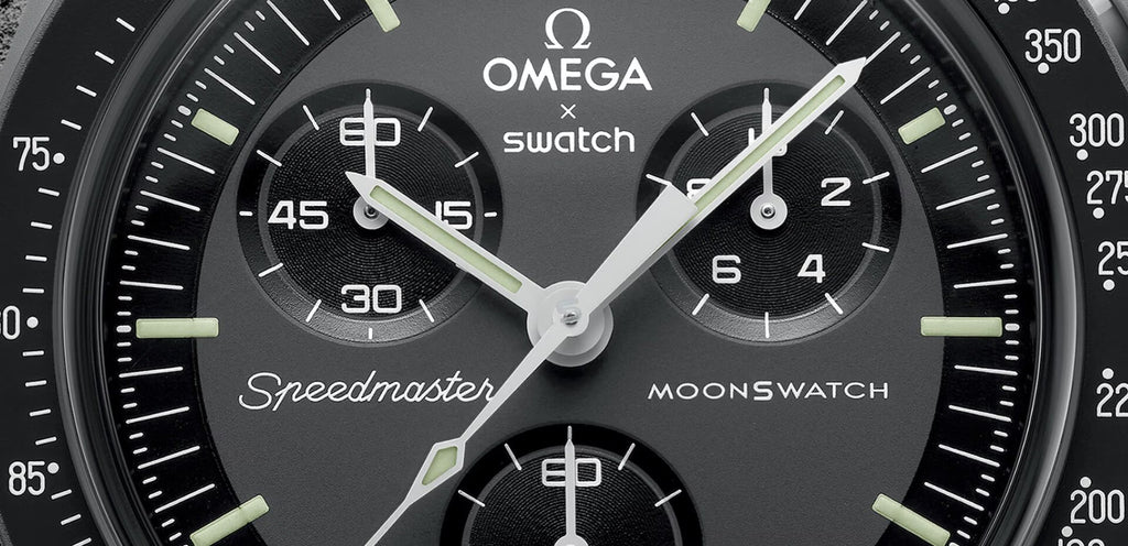 Swatch x Omega MoonSwatch Mission to Mercury – Movimento Quarzo, Grigio Scuro, 42mm – Cod. SO33A100