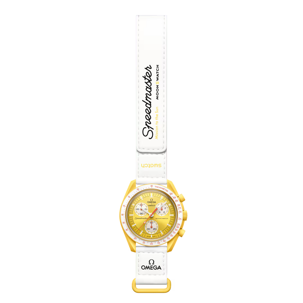 Swatch x Omega MoonSwatch Mission to the Sun – Movimento Quarzo, Giallo, 42mm – Cod. SO33J100