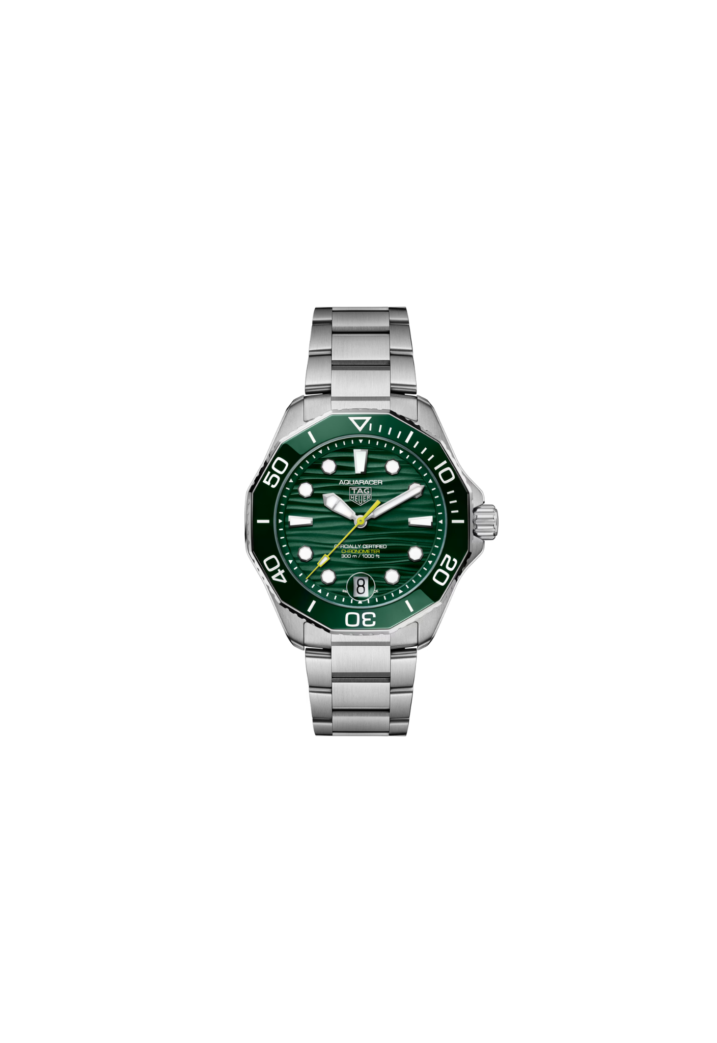 TAG Heuer Aquaracer Professional 300 Date Automatico Swiss Made Verde 42 mm – WBP5116.BA0013