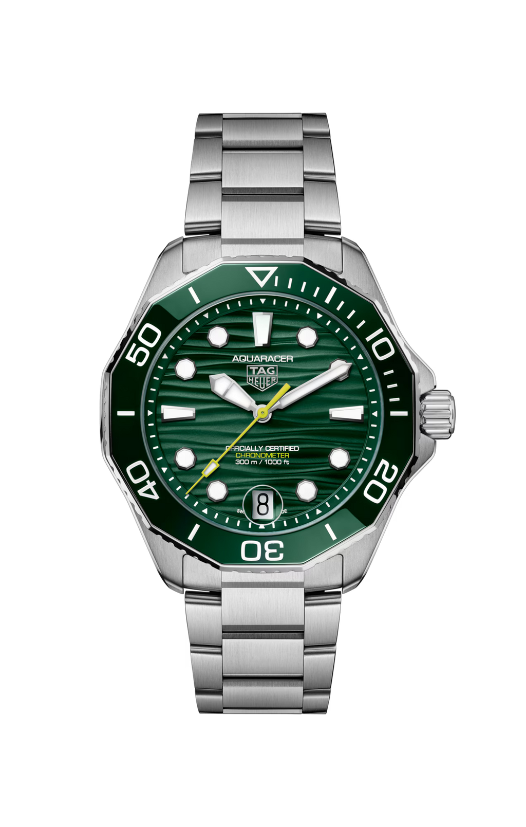 TAG Heuer Aquaracer Professional 300 Date Automatico Swiss Made Verde 42 mm – WBP5116.BA0013