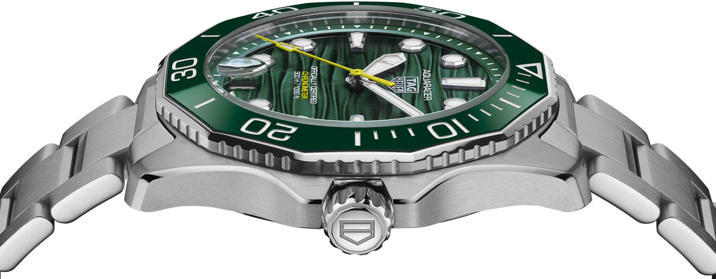 TAG Heuer Aquaracer Professional 300 Date Automatico Swiss Made Verde 42 mm – WBP5116.BA0013