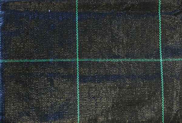Telo Pacciamatura Nero 210x100 m – Con Riquadri, 100 g/m² per Orto, Serra e Giardino