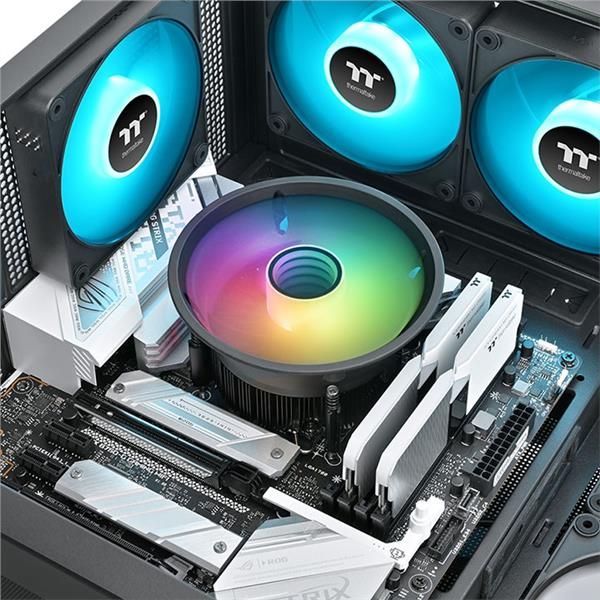UX150 ARGB/Air cooler/13025/PWM 500~2300rpm/ARGB Fan 5V MB Sync/Black [CL-P146-CA13SW-A]