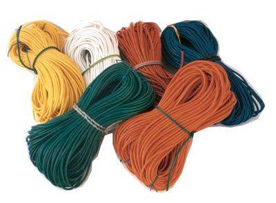 Tubetto in PVC per Sedie Ø 3x6 mm – Atossico, UV Resist. – Matassa da 2,5 kg, Colori Vari