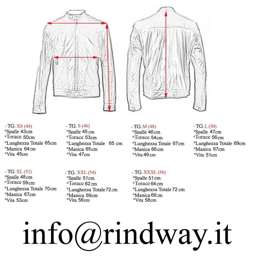 Giacca Bomber In Vera Pelle Camoscio Marrone Uomo Slim Con Bottoni E Tasconi Rindway