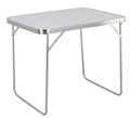 Tavolino 80 x 60 - Tubi in Metallo Verniciato e Piano in MDF cm 80 x 60 x 69 h