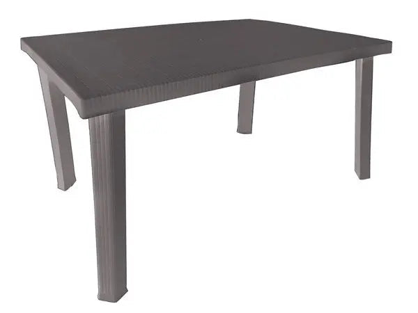 Tavolo da esterno in plastica calaf 120x80 tre colori