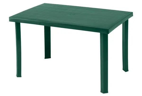 Tavolo da esterno in plastica calaf 120x80 tre colori