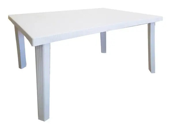 Tavolo da esterno in plastica calaf 120x80 tre colori